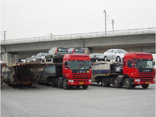 上海到金華托運汽車400公里多少錢價